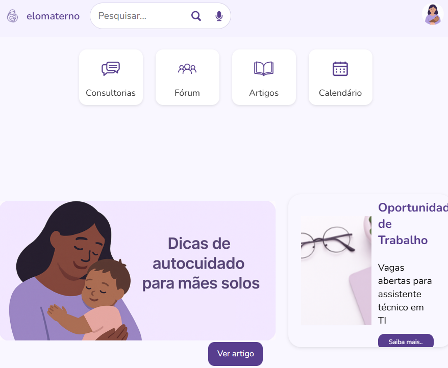 Exibição do Projeto EloMaterno